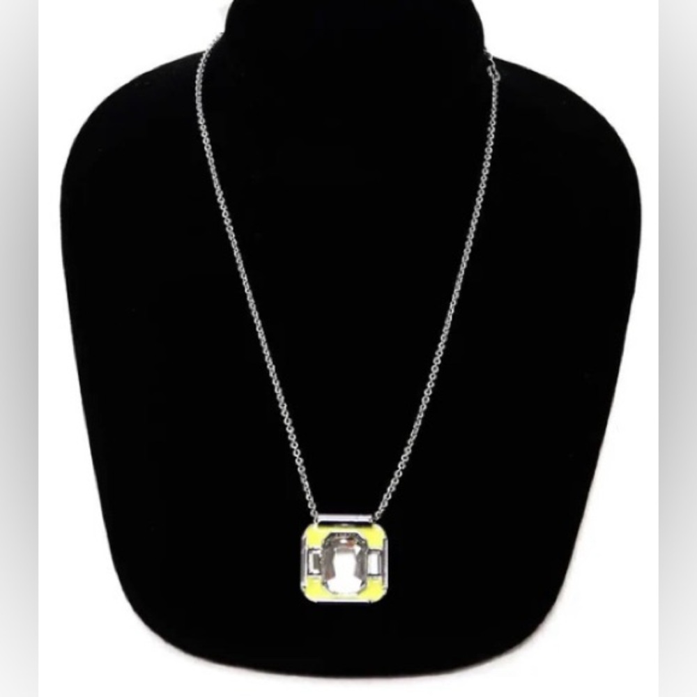 NWT Silvertone Lia Sophia Necklace
